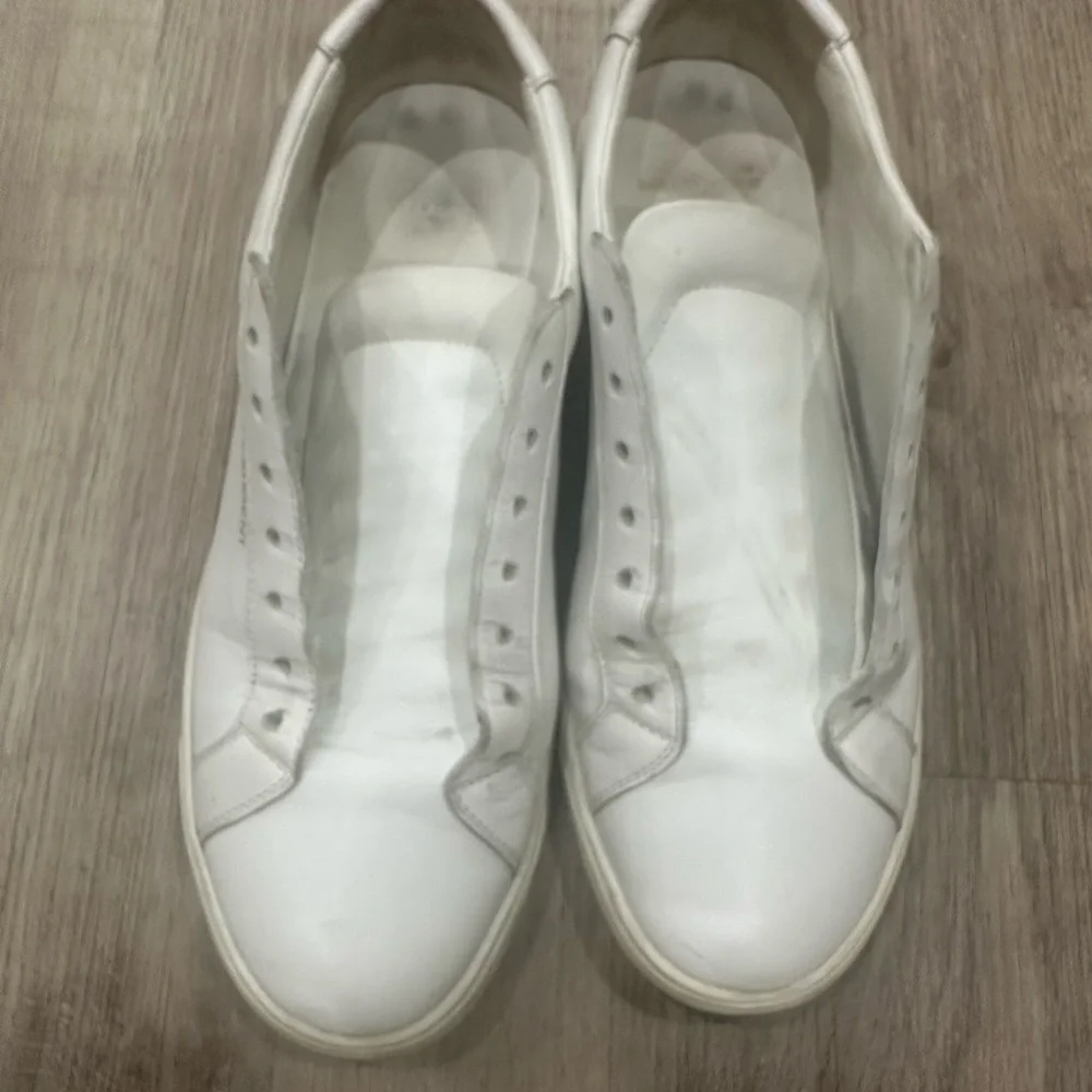 Saint Laurent white Andy sneakers - Picture 4 of 8